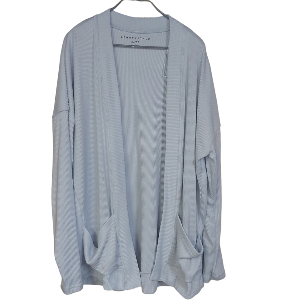 Aeropostale Cardigan Light Blue XL